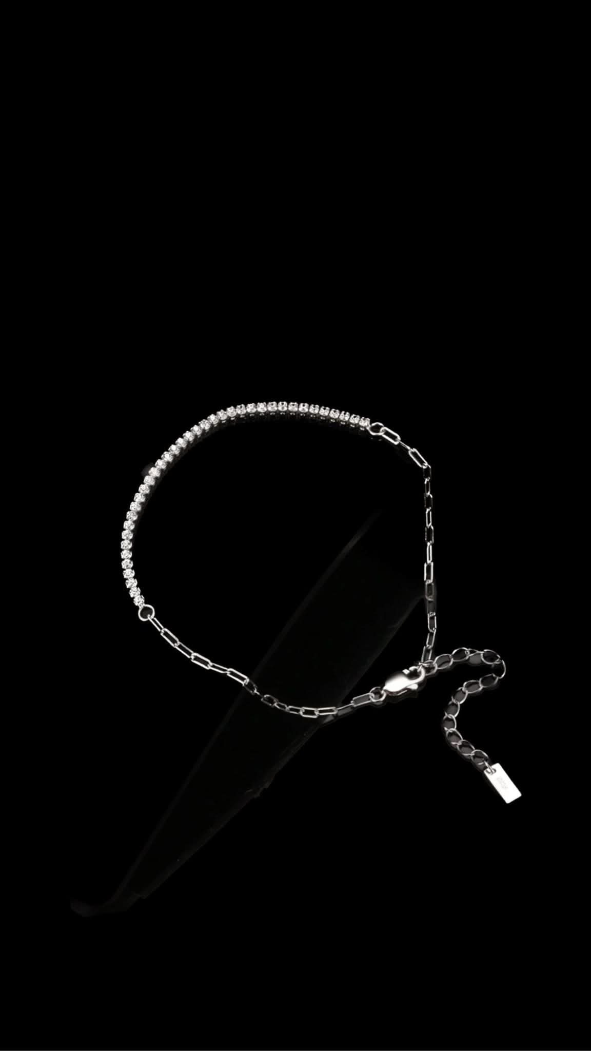 Bratara Half Tennis Argint 925 - Icedout.nm