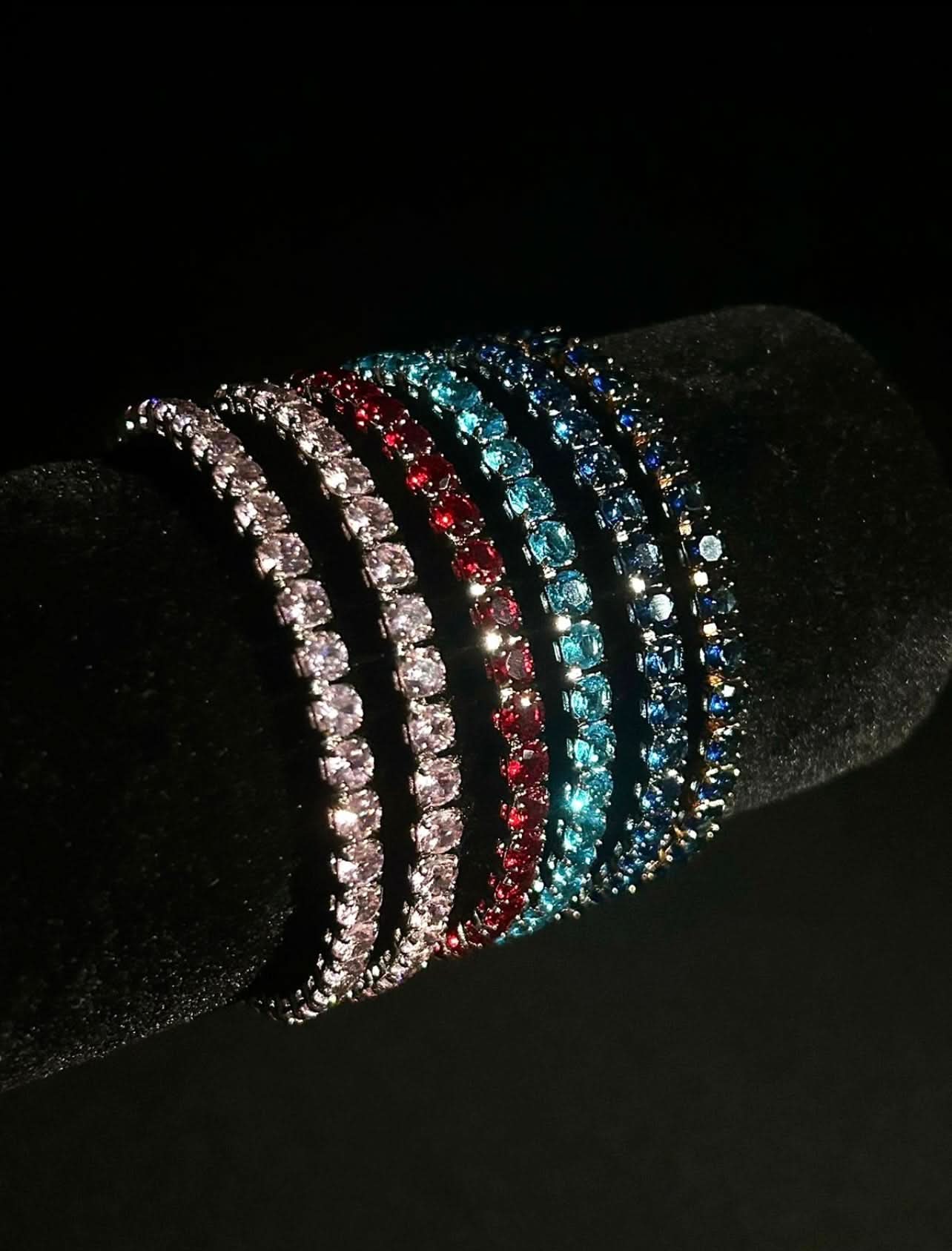 Bratara Tennis Black - Icedout.nm