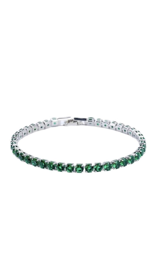 Bratara Tennis Green - Icedout.nm