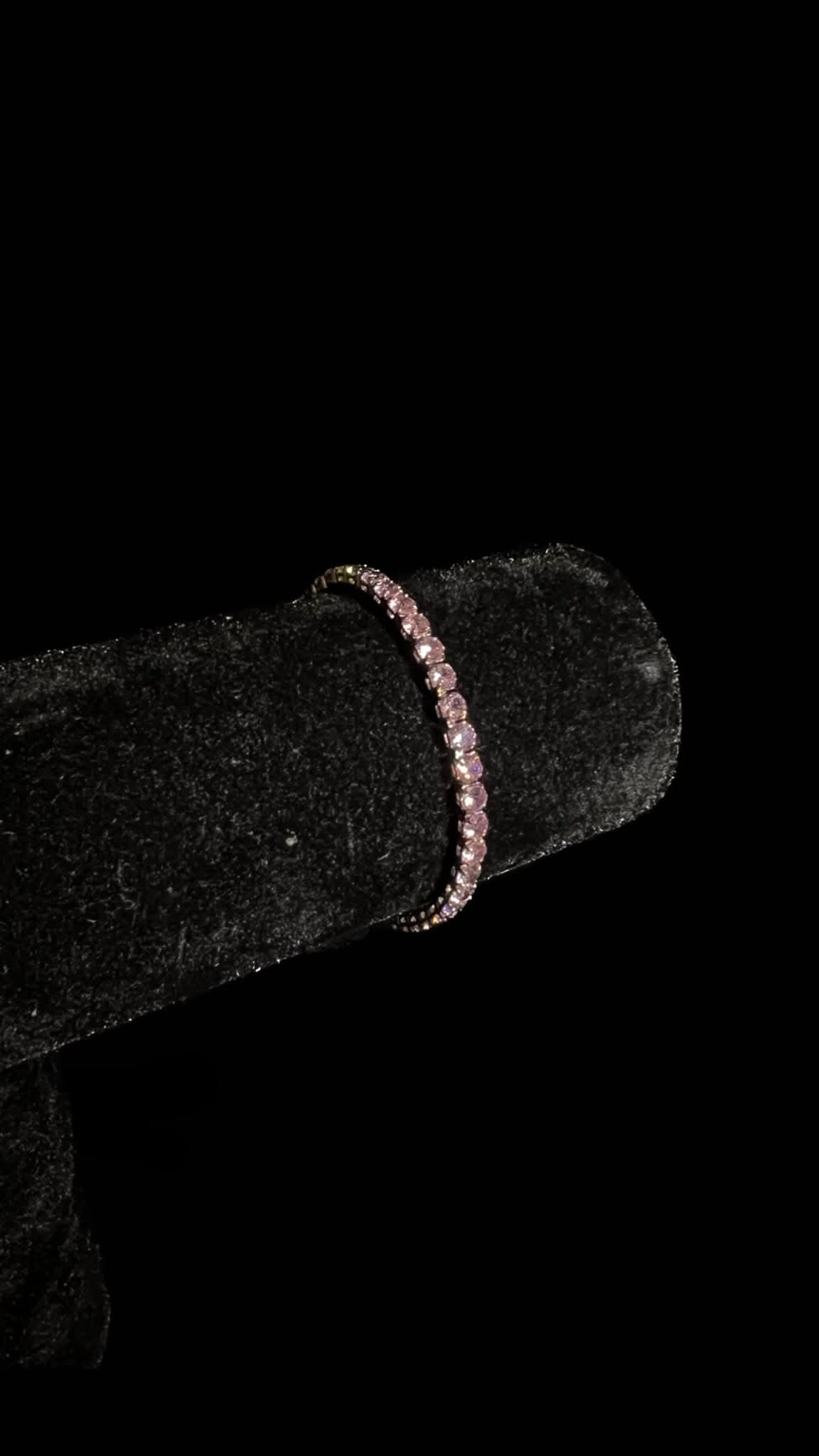 Bratara Tennis Pink - Icedout.nm