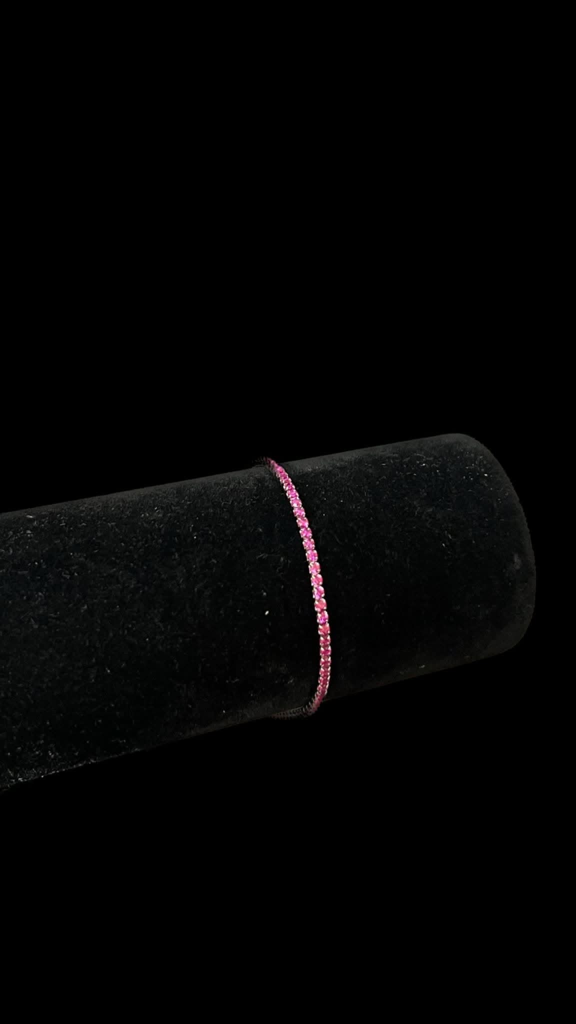 Bratara Tennis Ruby 2MM Argint 925 - Icedout.nm