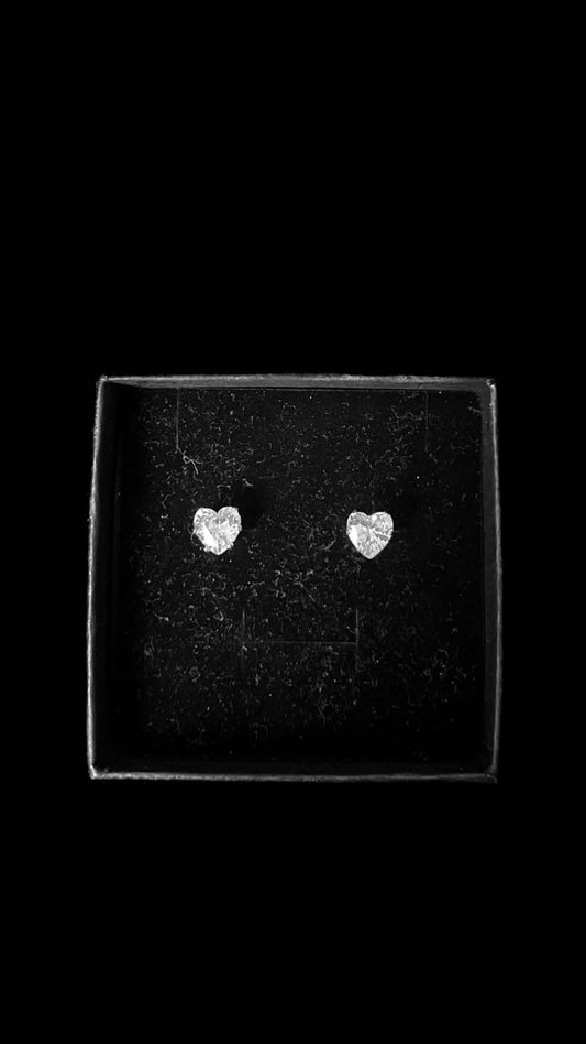 Cercei Ice Heart Silver - Icedout.nm