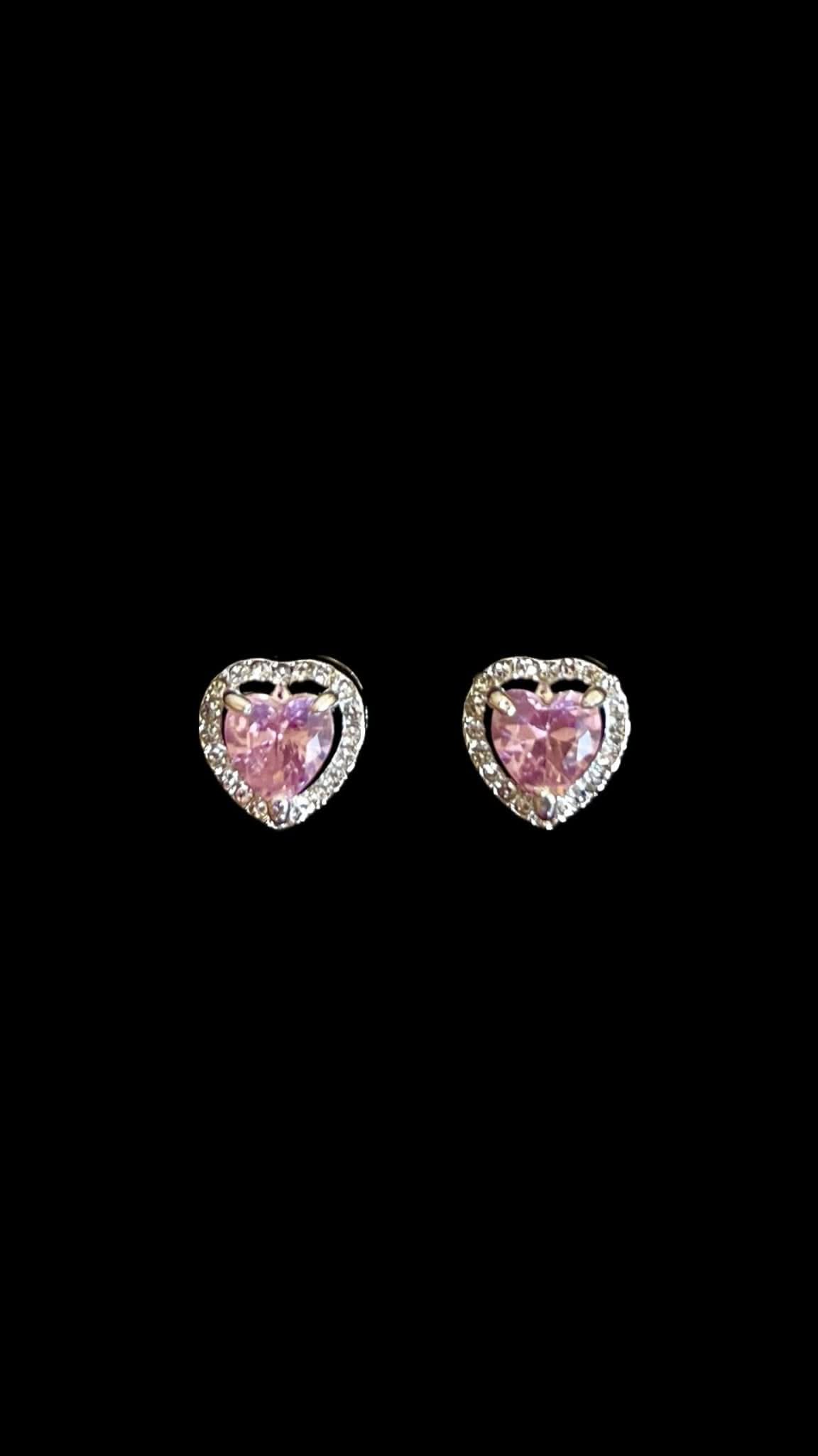 Cercei Pink Hearts - Icedout.nm