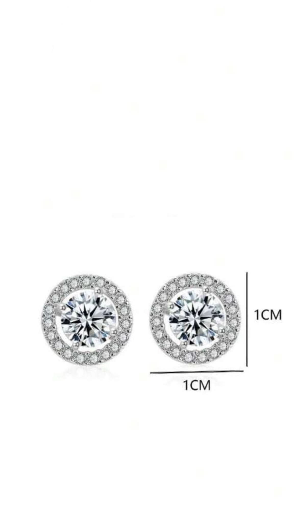 Cercei Round Ice Silver - Icedout.nm