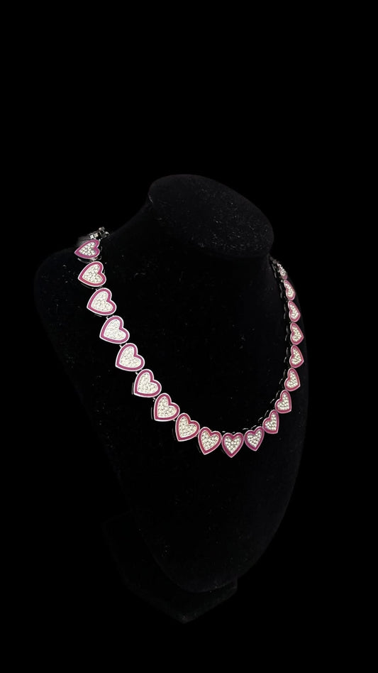 Colier All Eyes on Me Pink - Icedout.nm