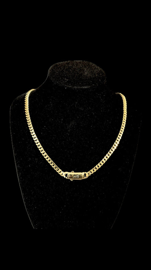 Colier Cuban 6 MM GOLD Placat cu Aur 18k - Icedout.nm