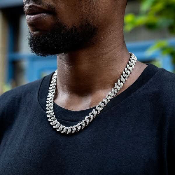 Colier Cuban Clasic Silver - Icedout.nm