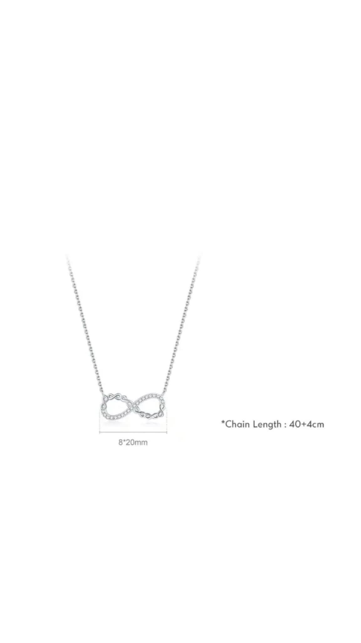 Colier Infinit Argint 925 Silver - Icedout.nm