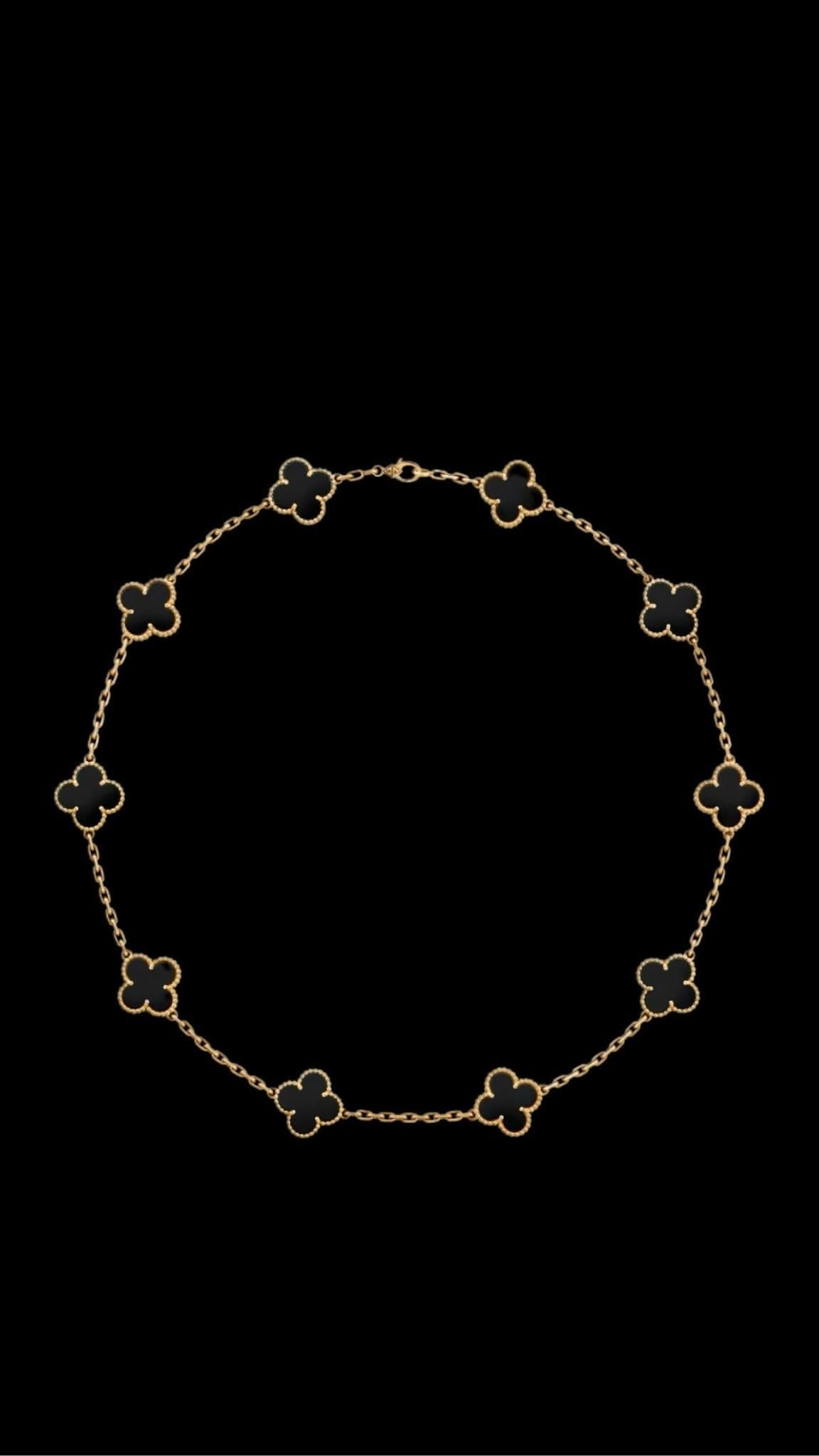 Colier Lucky Black&Gold - Icedout.nm
