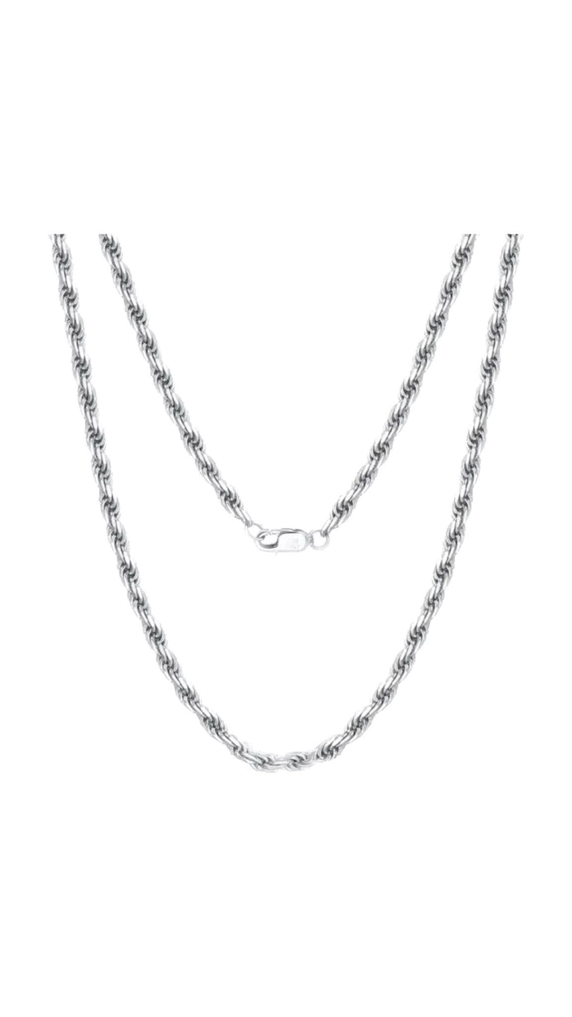 Colier Rope Silver - Icedout.nm