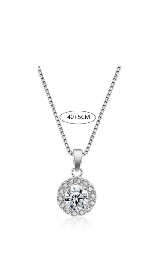 Colier Round Ice Silver - Icedout.nm