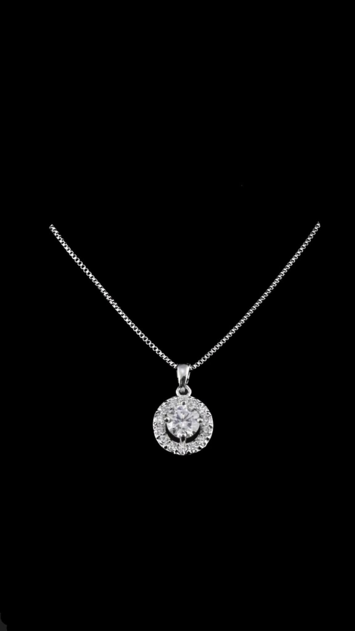 Colier Round Ice Silver - Icedout.nm