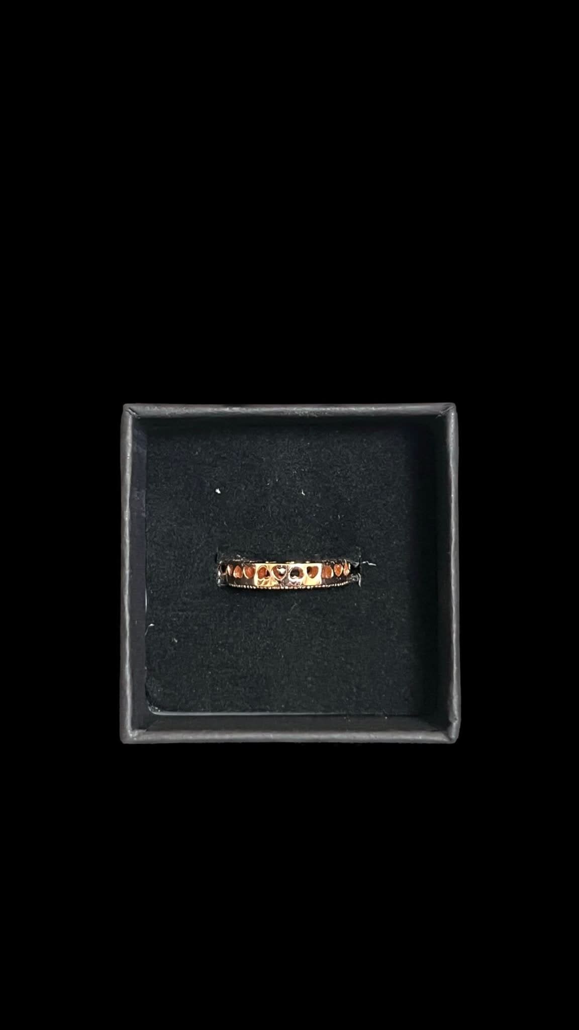 Colier Round Iced Rose Gold Argint 925 - Icedout.nm