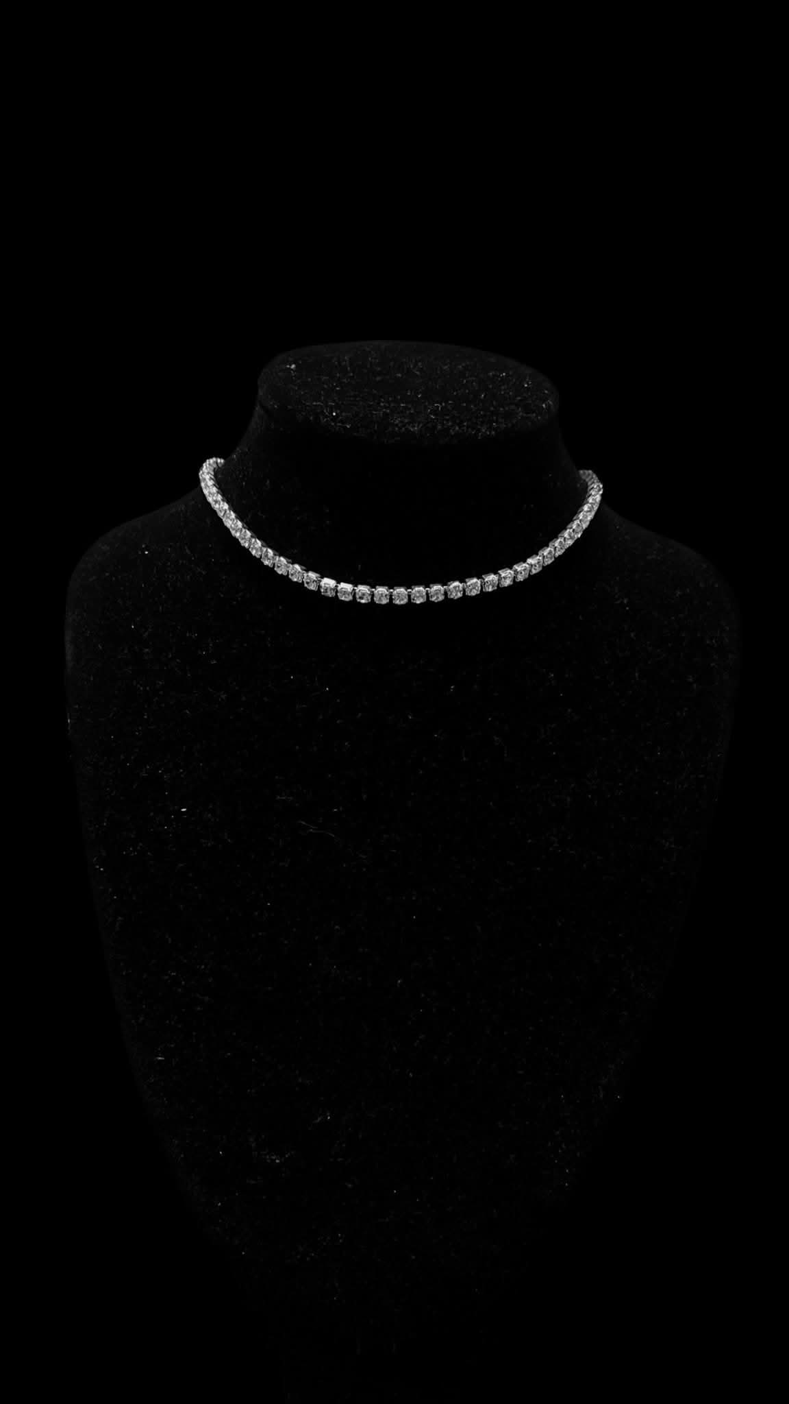 Colier Tennis Miny Silver - Icedout.nm