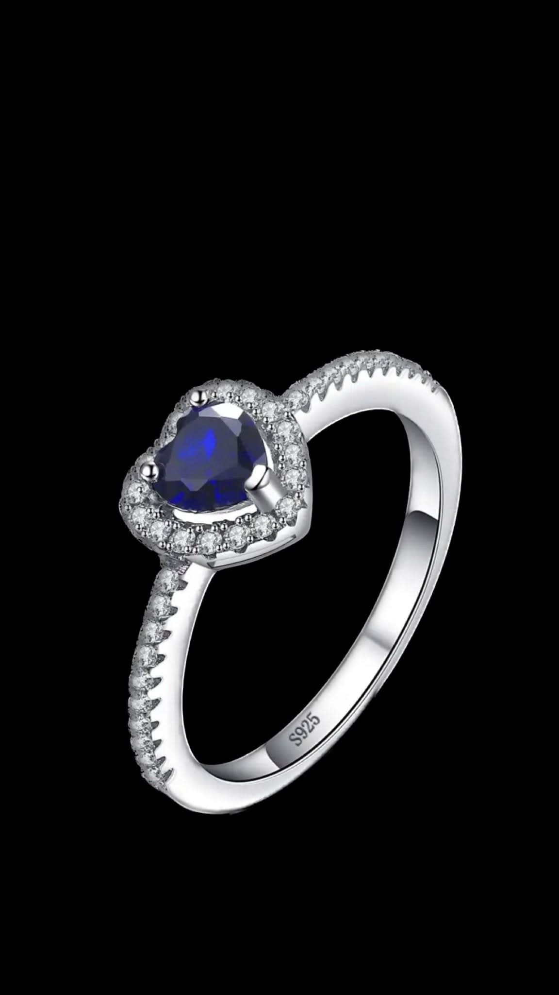 Inel Blue Heart - Icedout.nm