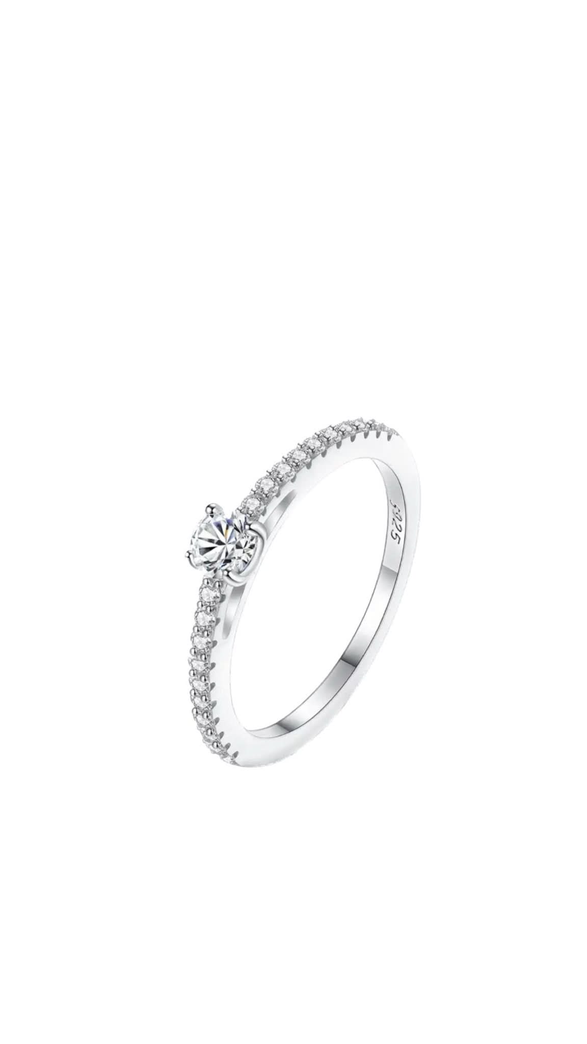 Inel Moissanite Argint 925 Silver - Icedout.nm