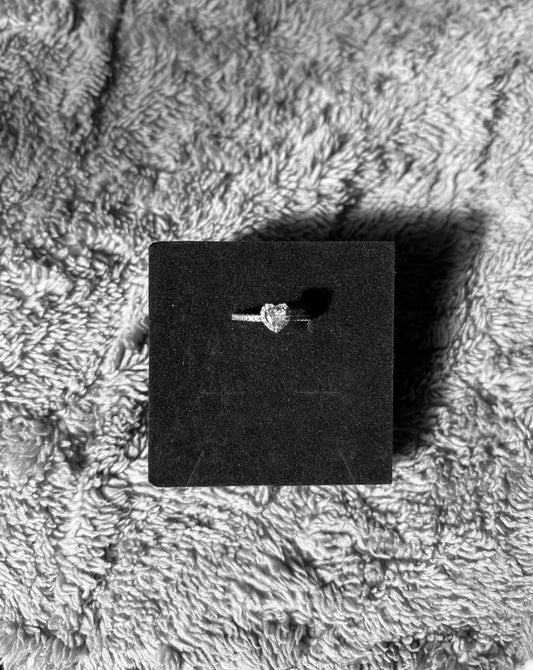 Inel White Heart Argint 925 - Icedout.nm