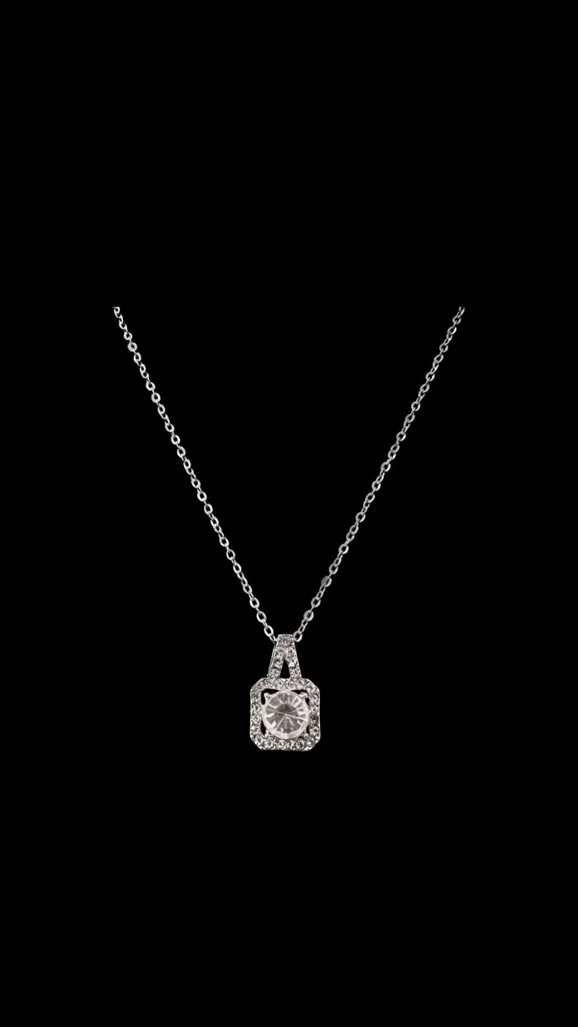 Set Colier Cube Silver - Icedout.nm