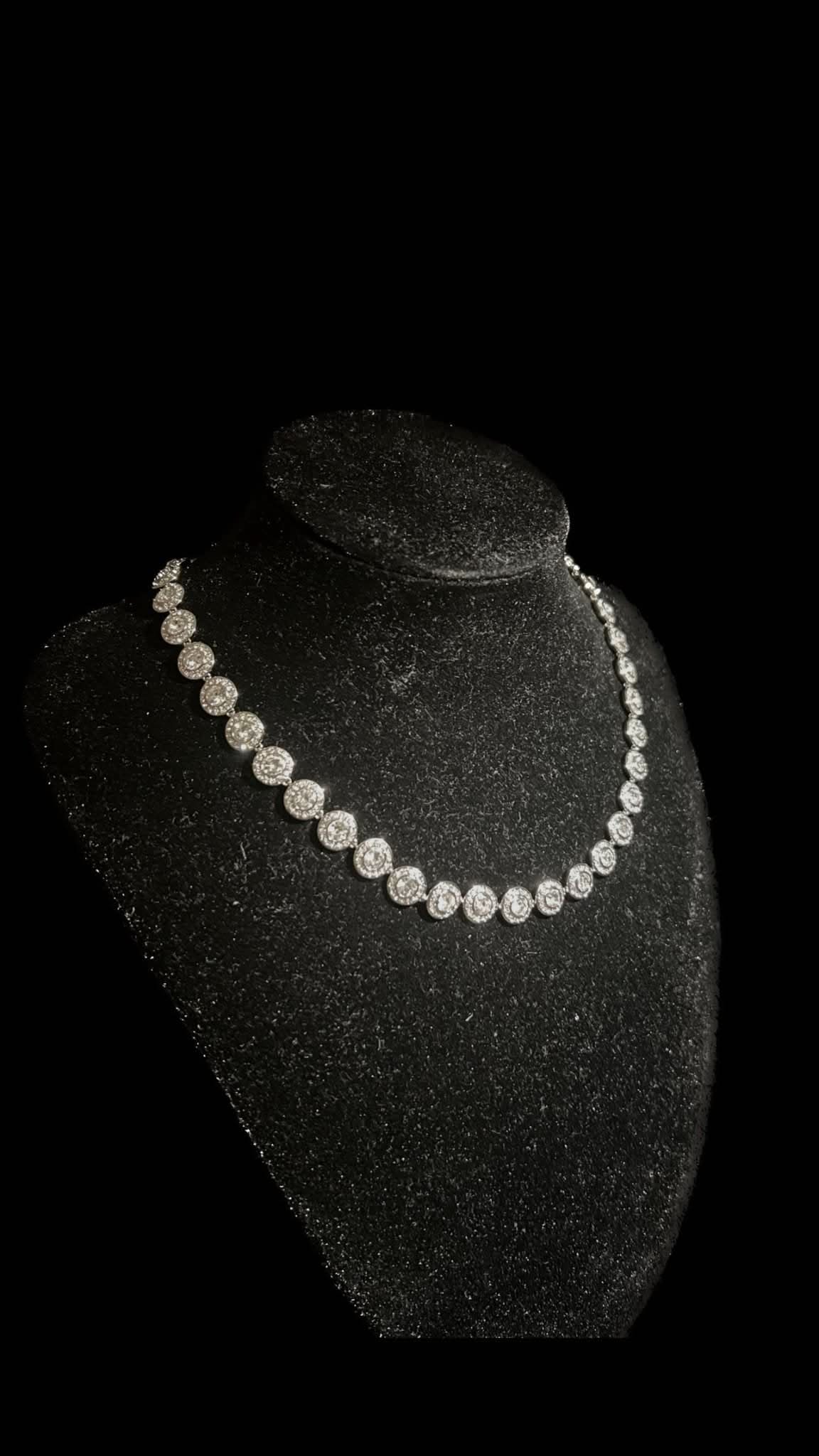 Set Tennis Round Silver - Icedout.nm