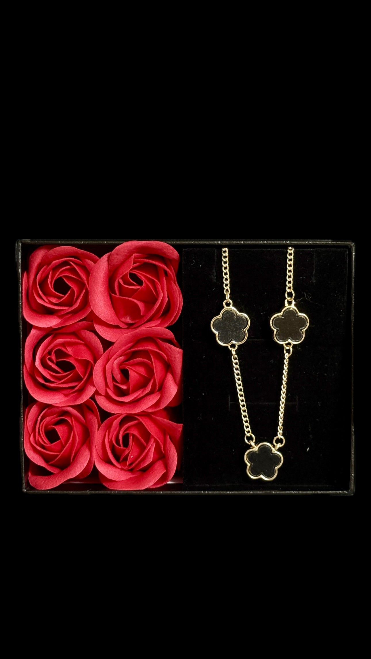 Set Lucky Black&Gold + punguță de cadou