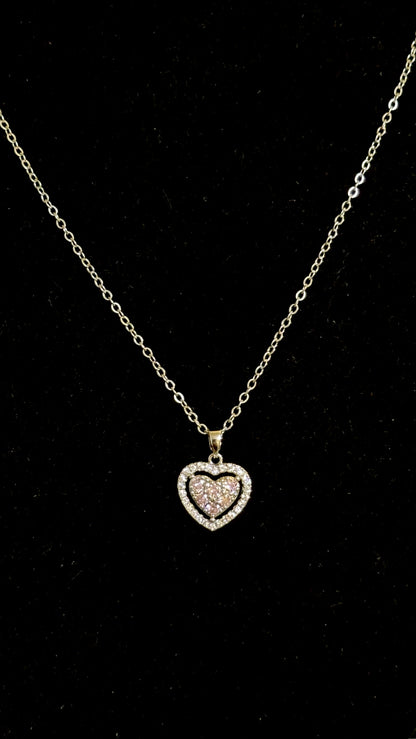 Set Pink Hearts + punguță de cadou