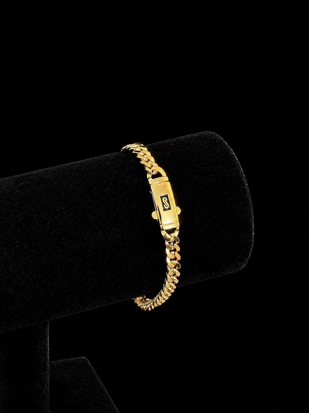 Bratara Cuban 6 MM GOLD Placat cu Aur 18k - Icedout.nm