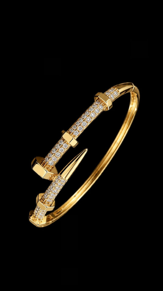 Brățară Fixă Cui Deluxe Gold - Icedout.nm