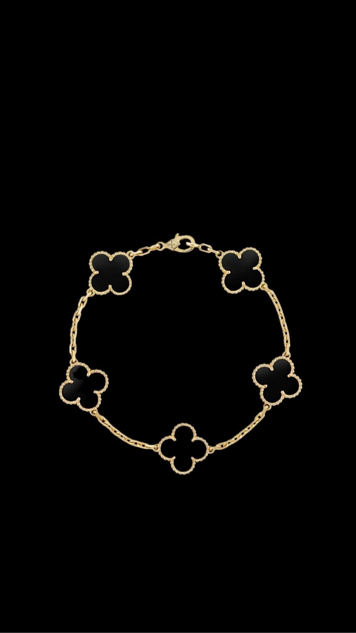 Bratara Lucky Black&Gold - Icedout.nm