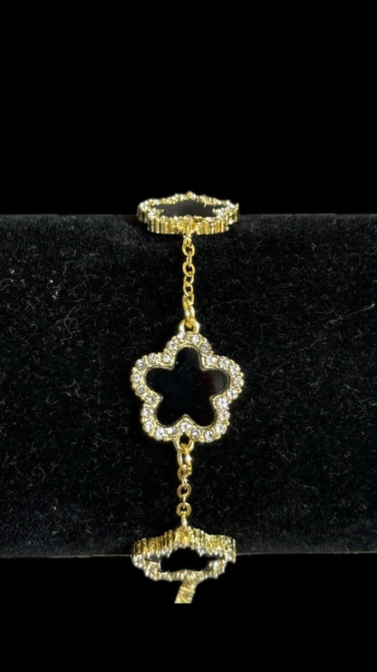 Bratara Lucky Black&Gold - Icedout.nm