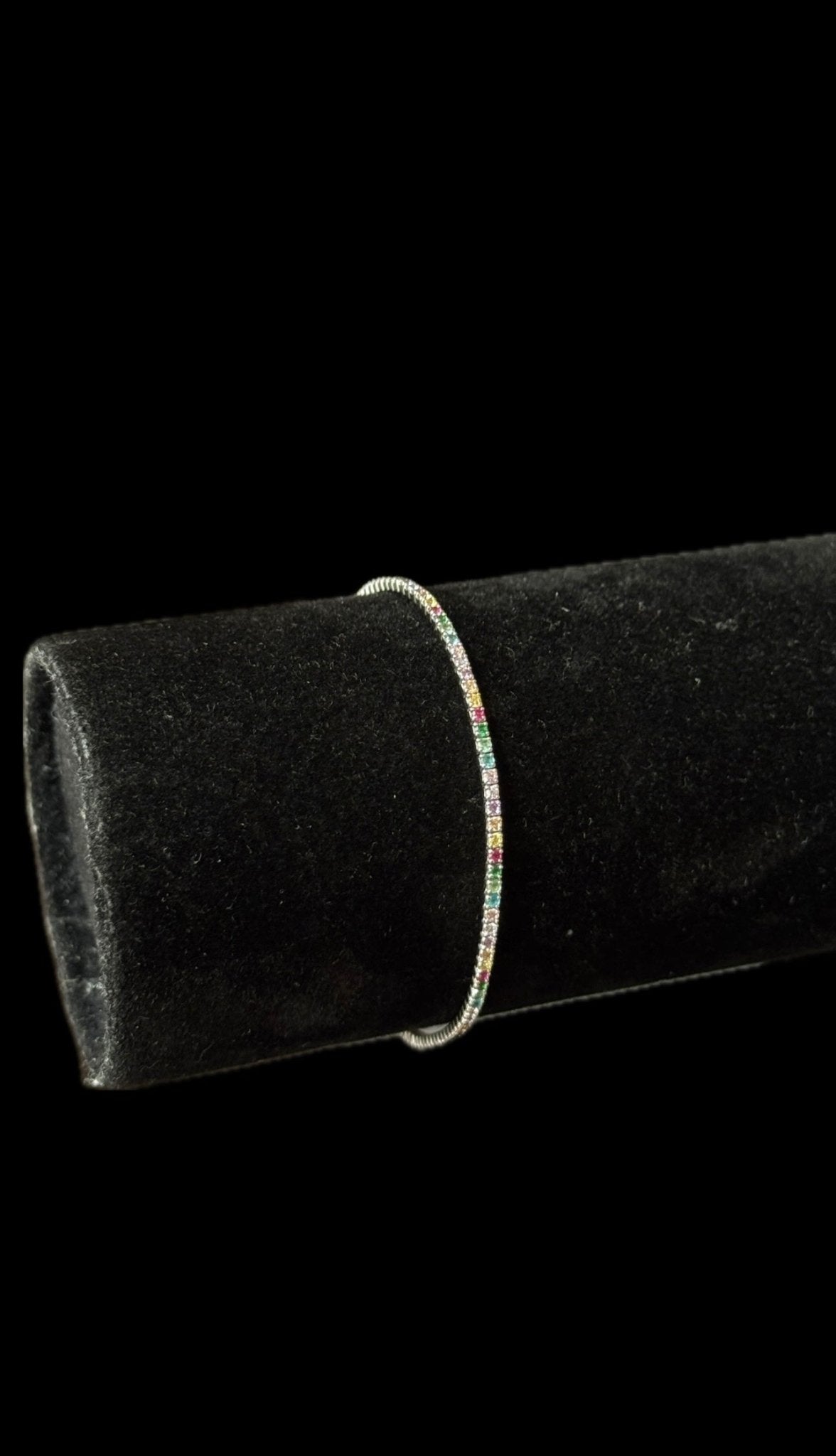 Bratara Tennis Argint 925 1 mm Multicolor - Icedout.nm