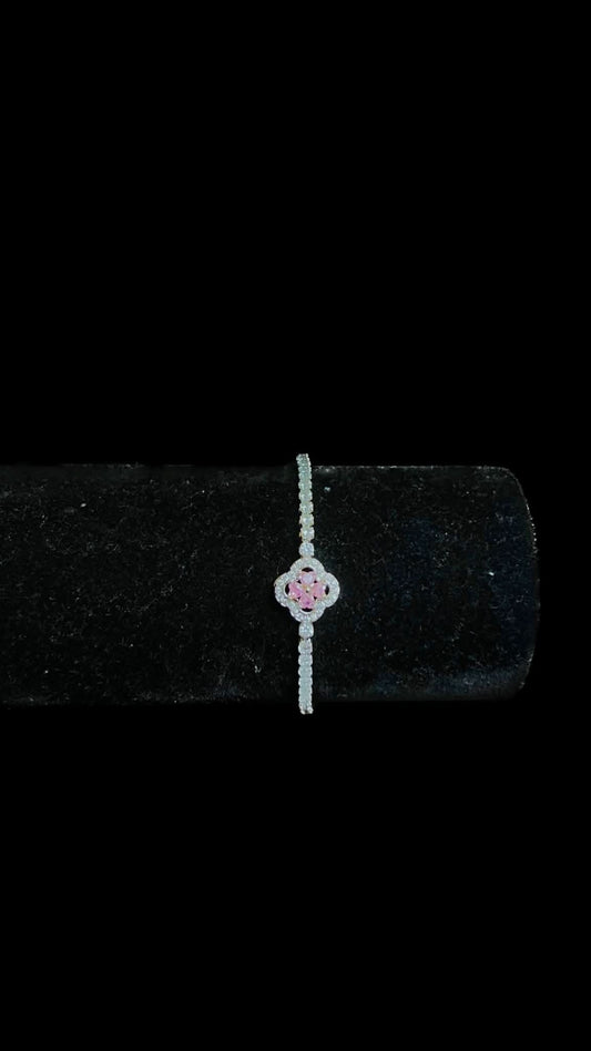 Brățara Tennis Flower Pink - Icedout.nm