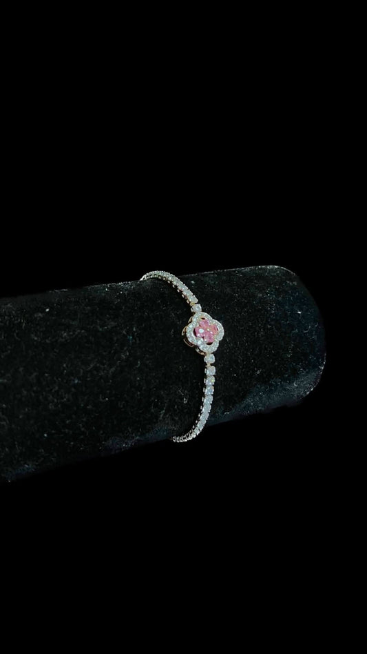Brățara Tennis Flower Pink - Icedout.nm