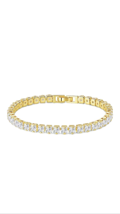 Bratara Tennis Gold 5mm - Icedout.nm