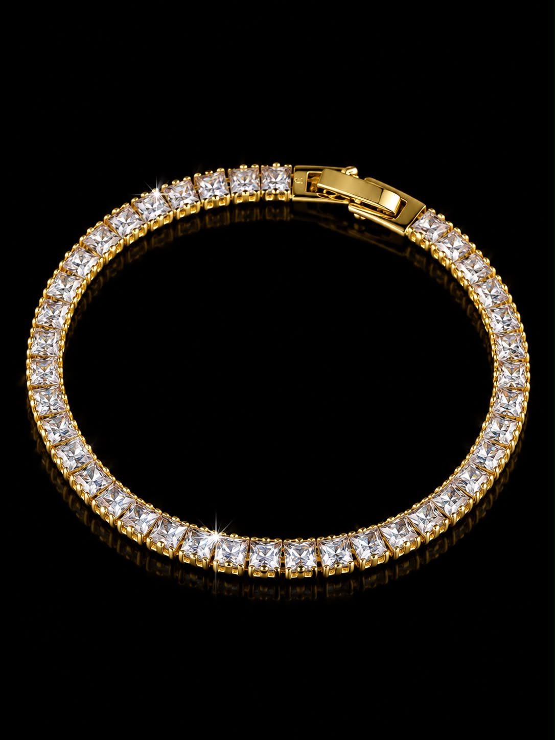 Bratara Tennis Gold 5mm - Icedout.nm