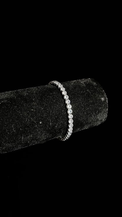 Bratara Tennis Silver 4mm - Icedout.nm