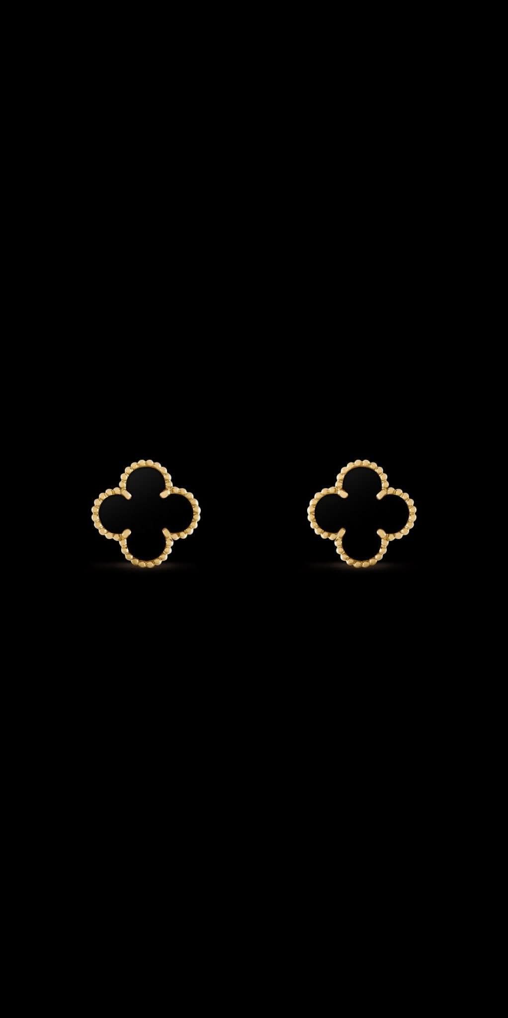 Cercei Lucky Black&Gold - Icedout.nm