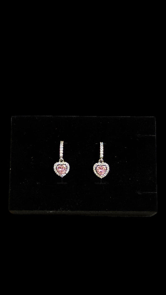 Cercei Pink Hearts - Icedout.nm
