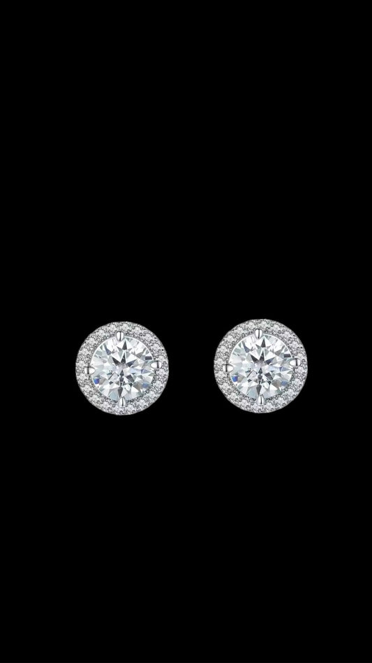 Cercei Round Ice Silver - Icedout.nm