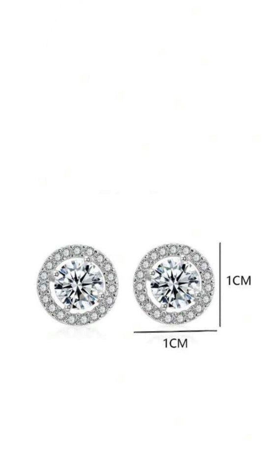 Cercei Round Ice Silver - Icedout.nm