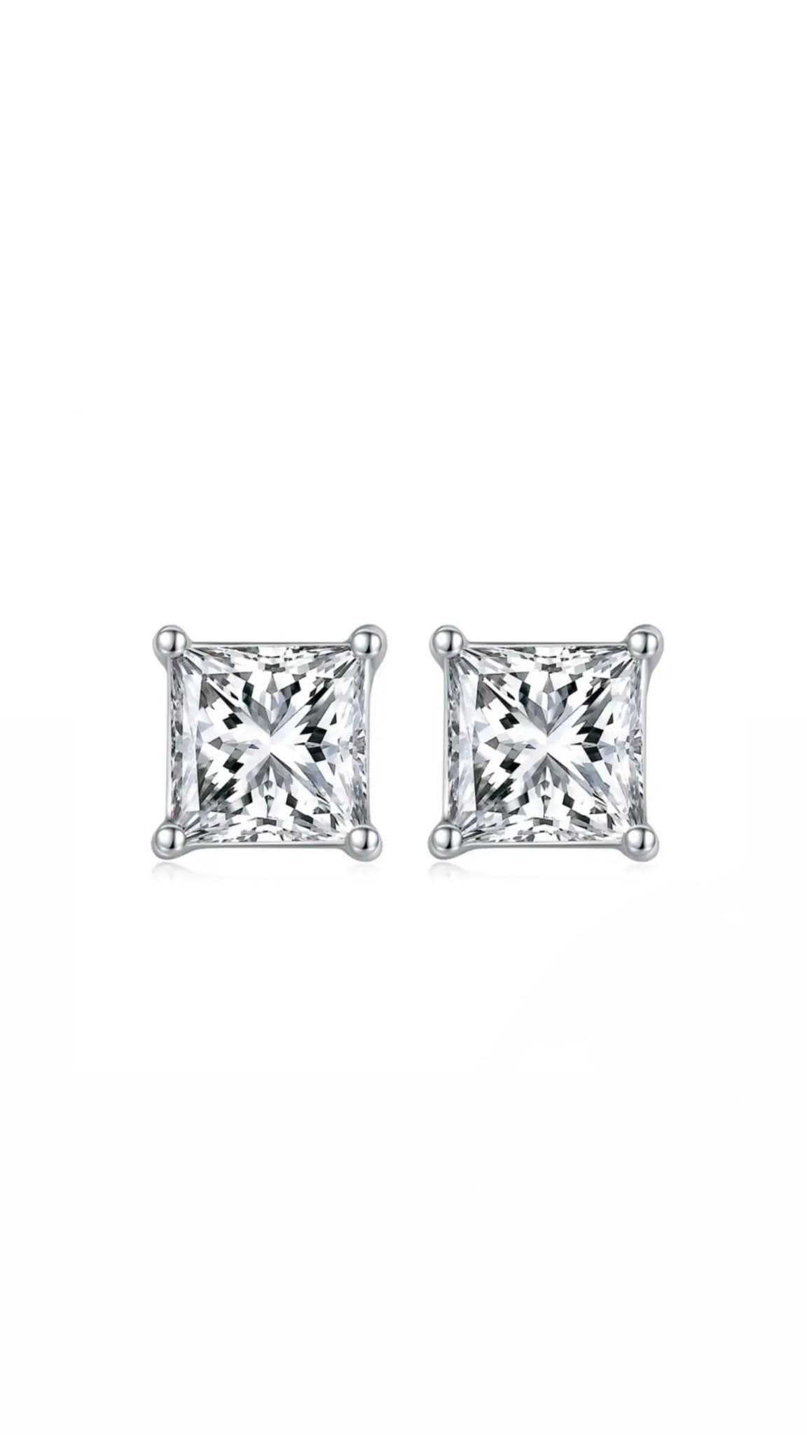 Cercei Square Argint 925 Silver - Icedout.nm
