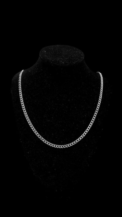 Colier Cuban 3.5 mm Silver - Icedout.nm