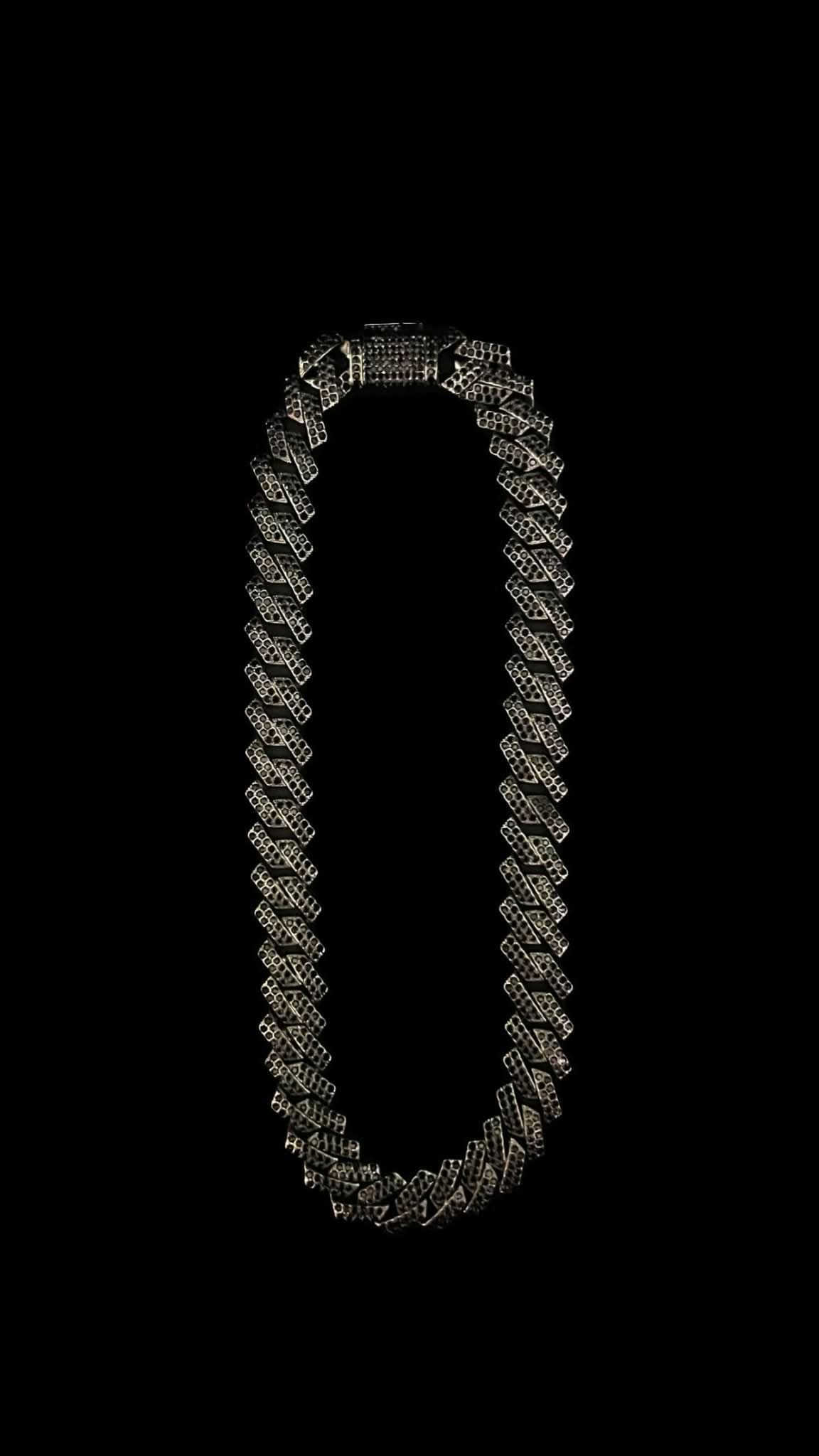 Colier Cuban Black - Icedout.nm