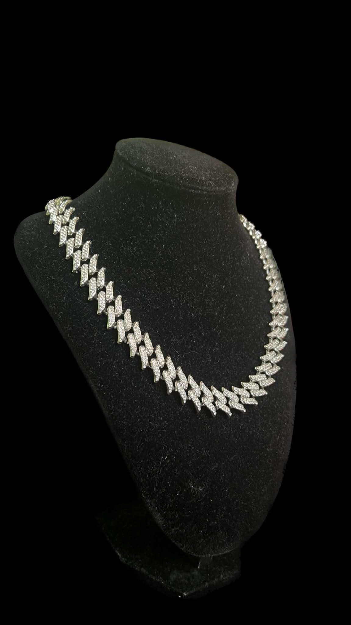 Colier Cuban Special Silver - Icedout.nm