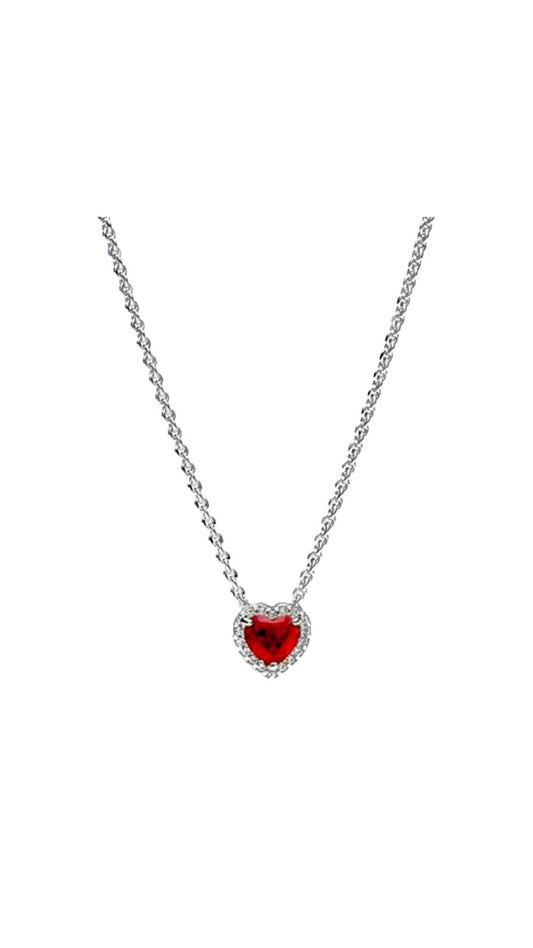Colier Red Heart Argint 925 - Icedout.nm