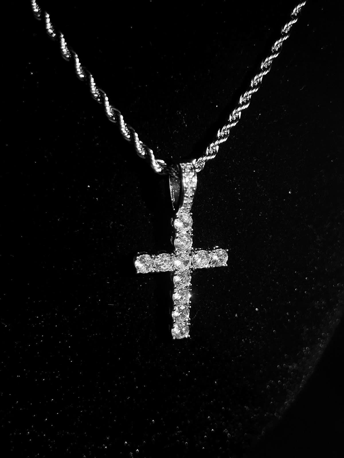 Colier Rope Cross - Icedout.nm