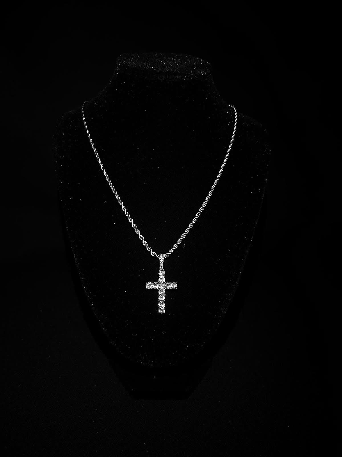 Colier Rope Cross - Icedout.nm