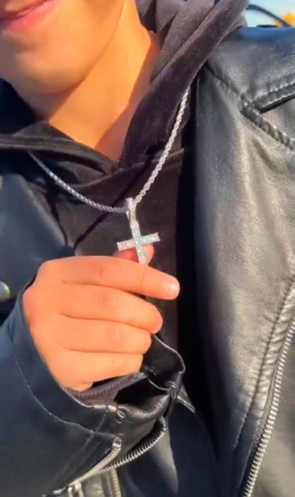 Colier Rope Cross - Icedout.nm