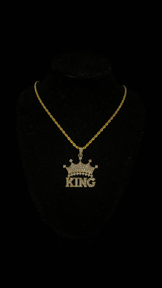 Colier Rope KING Gold - Icedout.nm