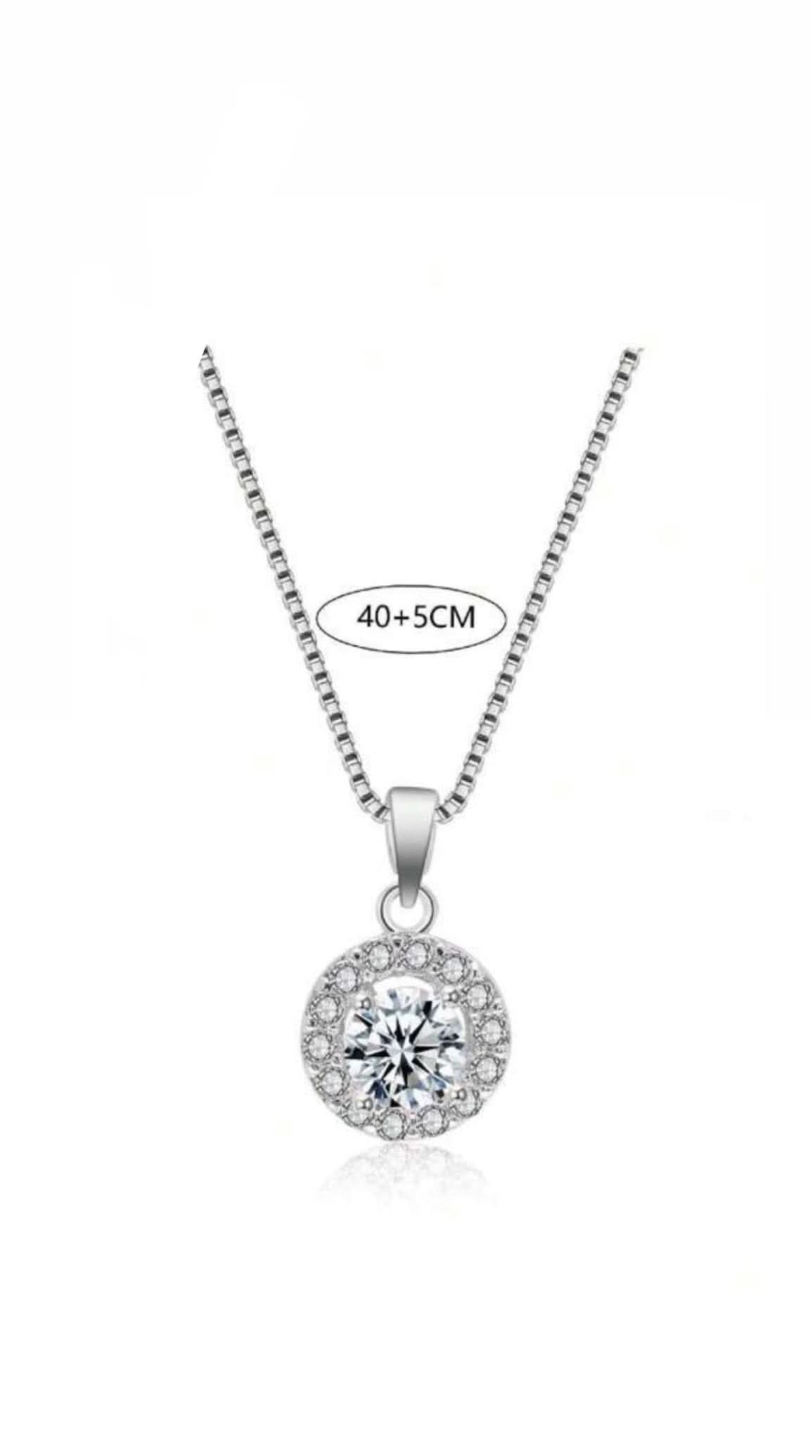 Colier Round Ice Silver - Icedout.nm