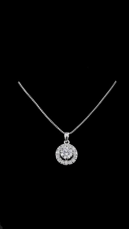 Colier Round Ice Silver - Icedout.nm